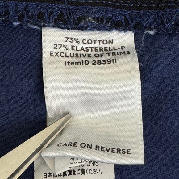 L.L. Bean Signature Corduroy Pants Women's 16 Petite Blue Straight Leg READ - Picture 4 of 10